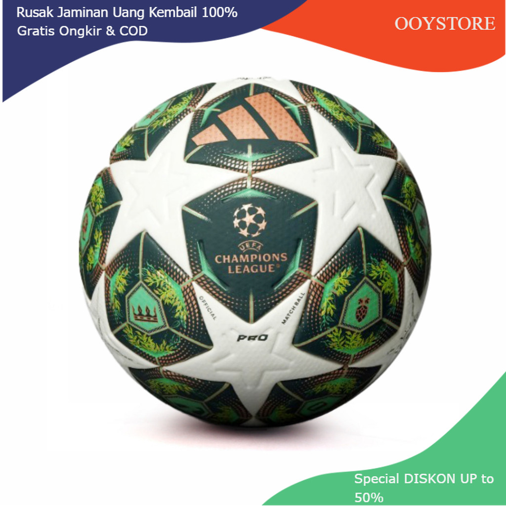 ADIDAS bola sepak ADIDAS CHAMPIONS ORIGINAL MUNICH bola KAKI size 5