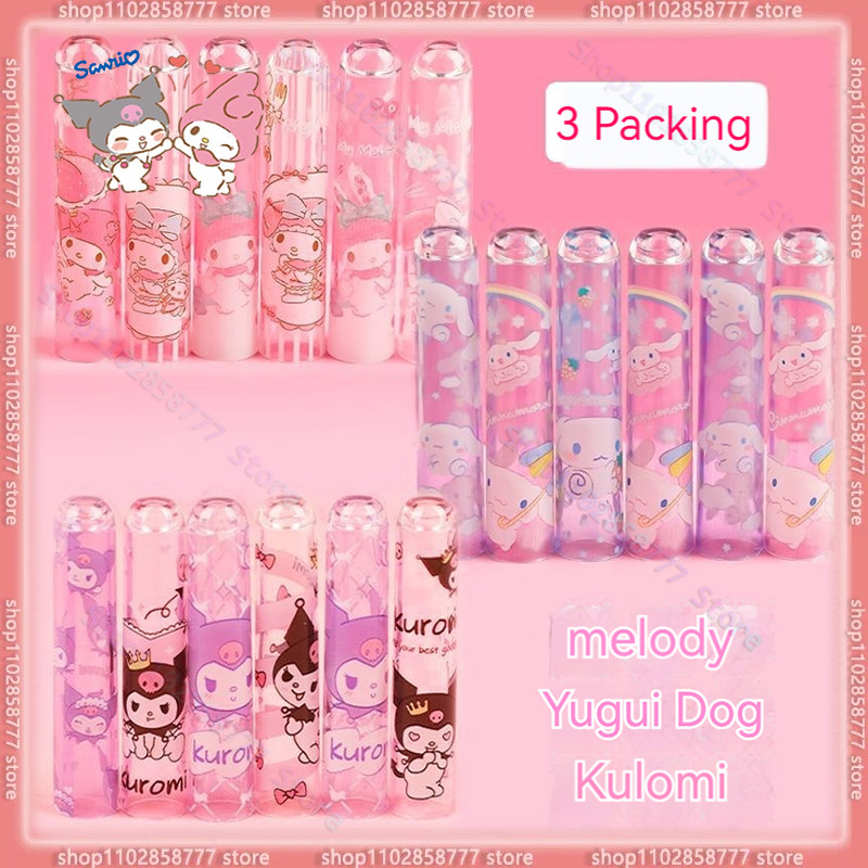 

Sanrio Pencil Cap 18/24pcs Children's Kawaii Creative Pen Cover Pencil Case Protective Case School Supplies Gift Student Supplie