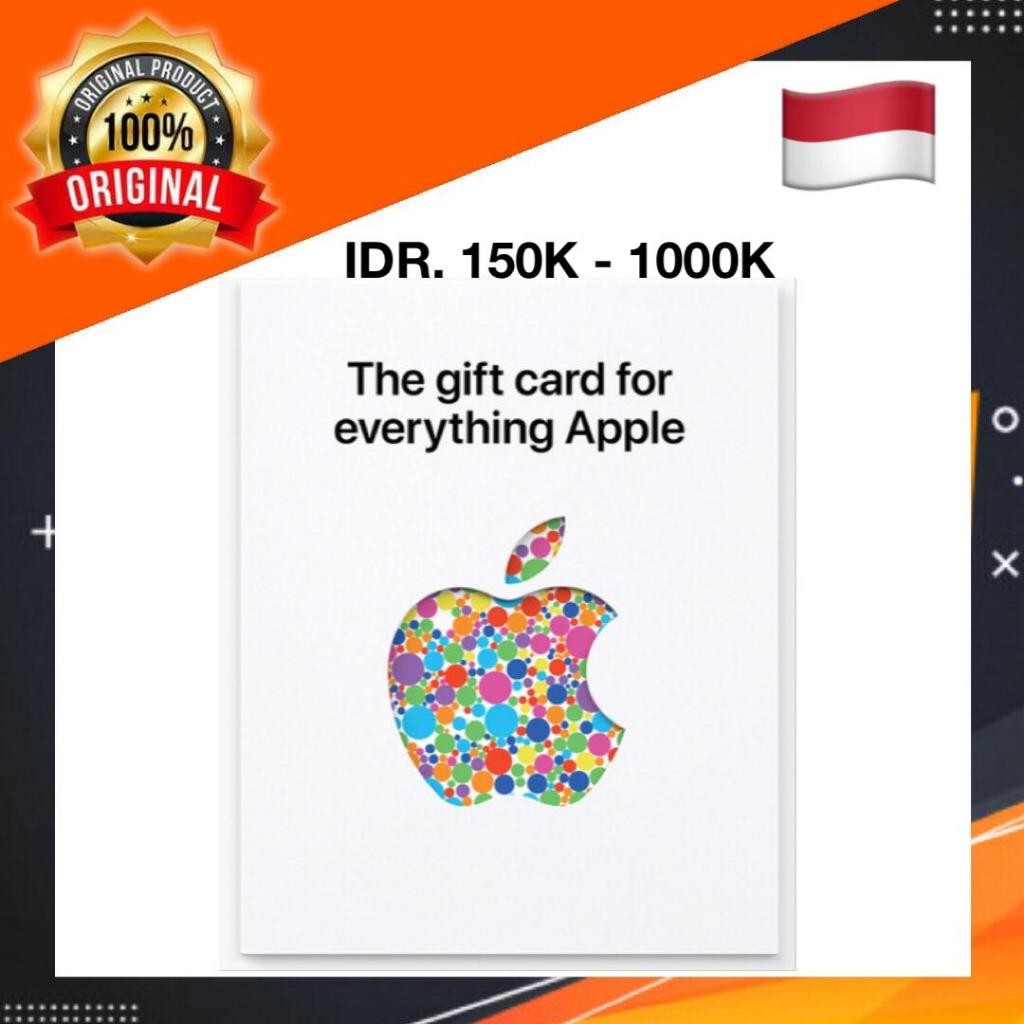 App Store & iTunes Gift Card IDR Indonesia