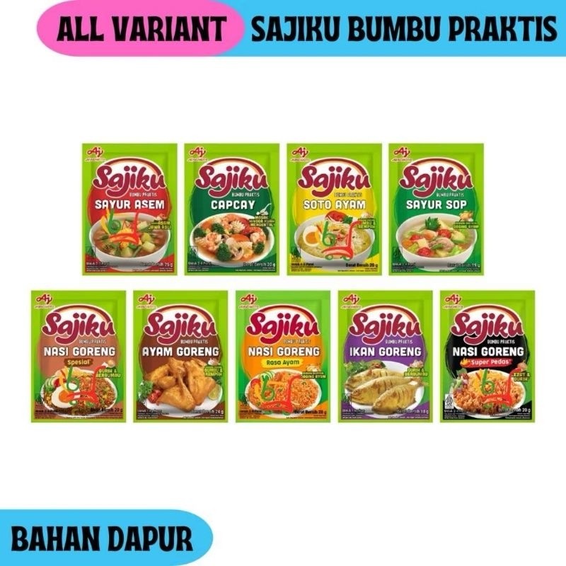 

SAJIKU BUMBU PRAKTIS ALL VARIANT - ARM