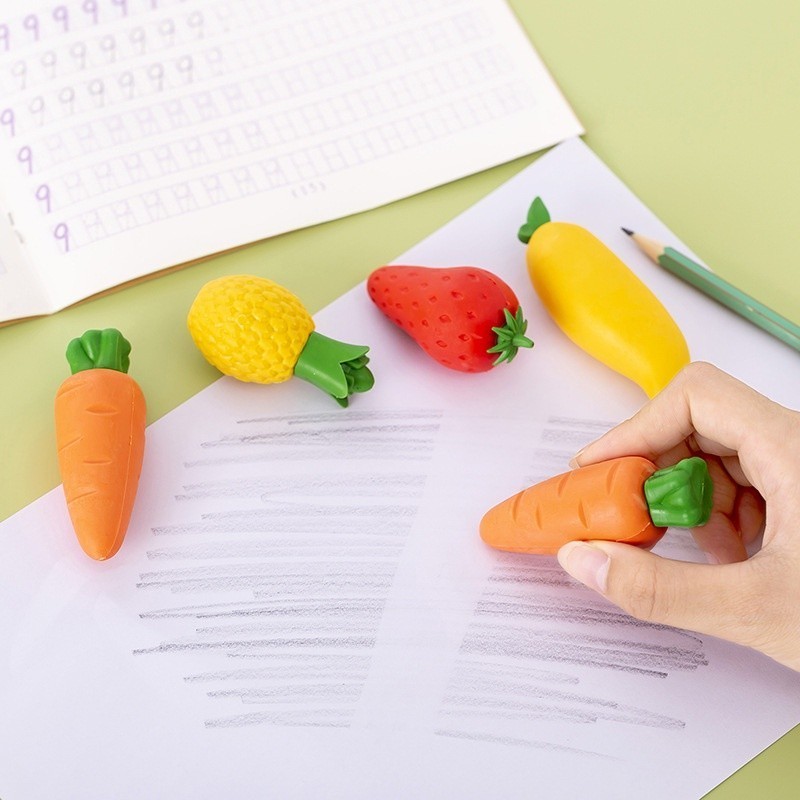 

Penghapus Pensil Karakter Buah Buahan Lucu Set 3pcs 845