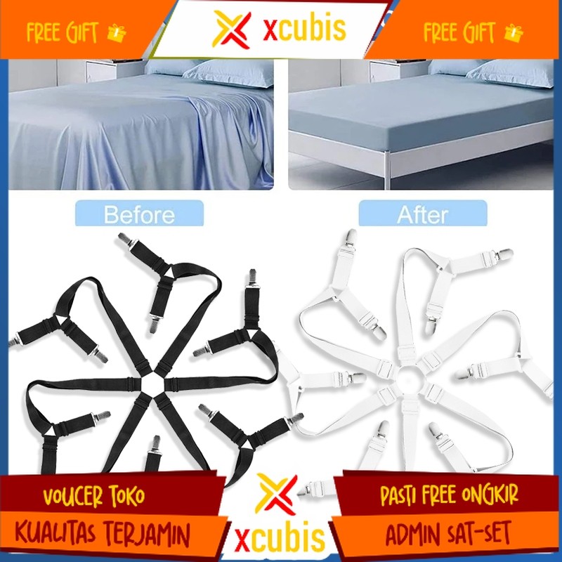 Sprei Jepitan / Pengait Sprei Kasur / Anti Geser Sprei Penjepit