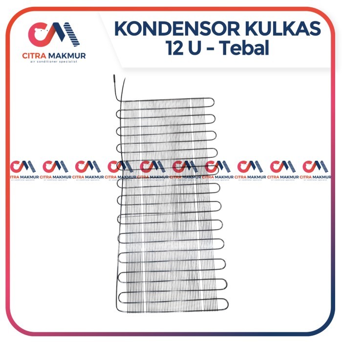 (FS) Kondensor Kulkas 1 2 Pintu 12U 12 U Kawat Tebal Freezer Samsung Sharp