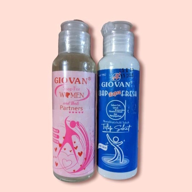 Giovan Soap fresh 100ml / Giovan For women 100 ml / Sabun Giovan Bayi 100ml & Sabun giovan wanita 10