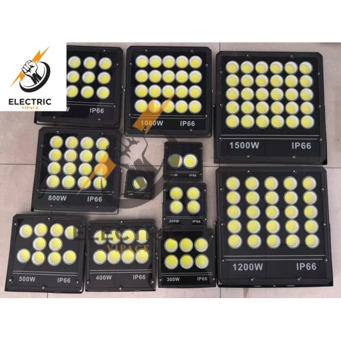 LAMPU SOROT LED COB 400WATT FLOOD LIGHT COB 400W 400 WATT SPOT LIGHT