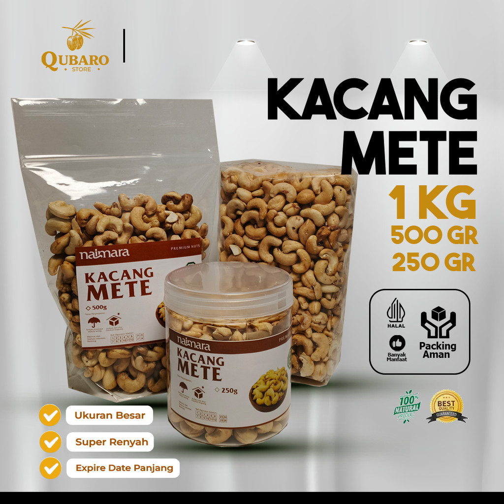 

KACANG METE / Kacang Mede / Kacang Mete Roasted / Kacang Mete Matang