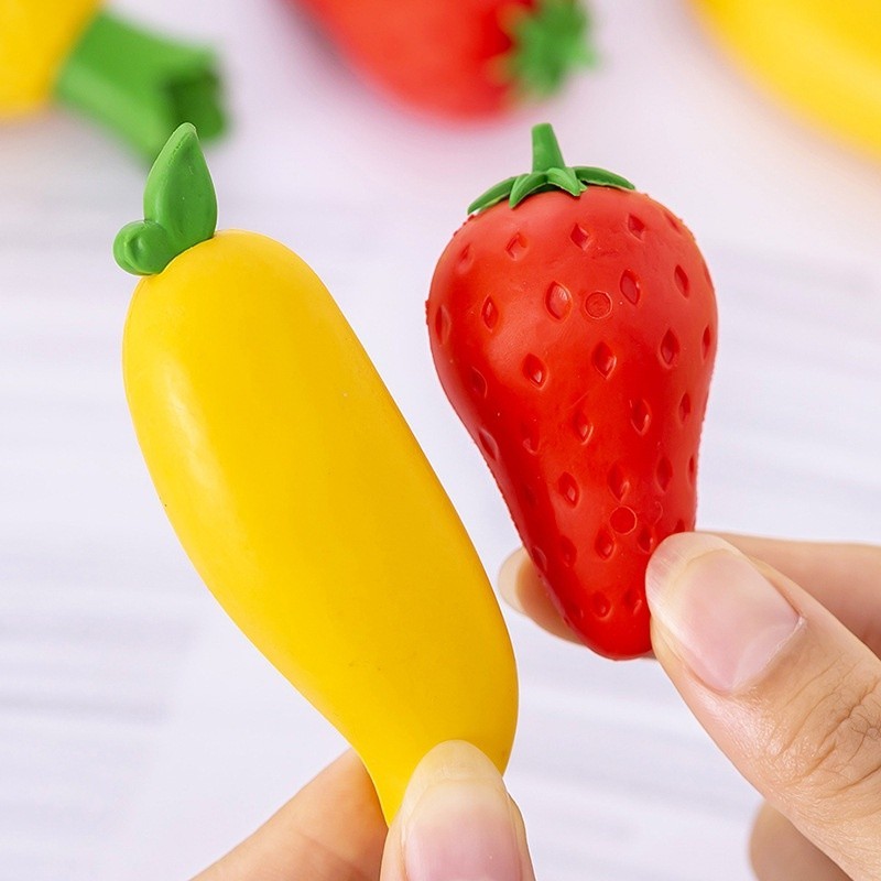 

Penghapus Pensil Karakter Buah Buahan Lucu Set 3pcs 845