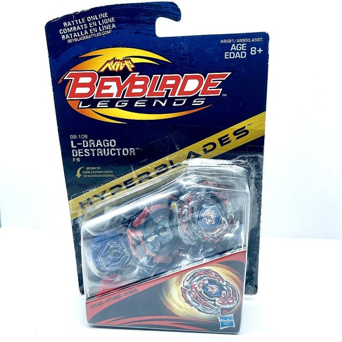 TAKARA TOMY Beyblade BB108 Legends: Hyperblades L-Drago Destructor F:S