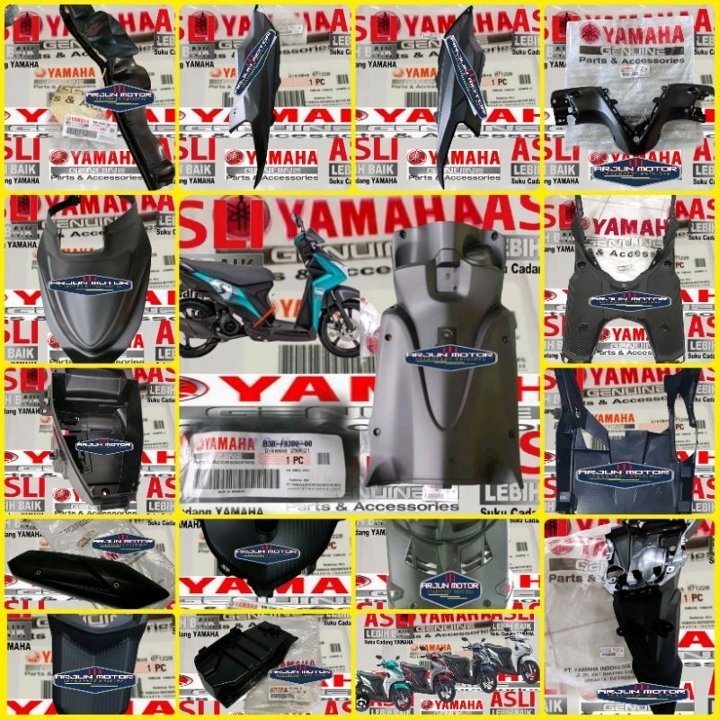 cover body body kasar mio s 125 original yamaha 100%