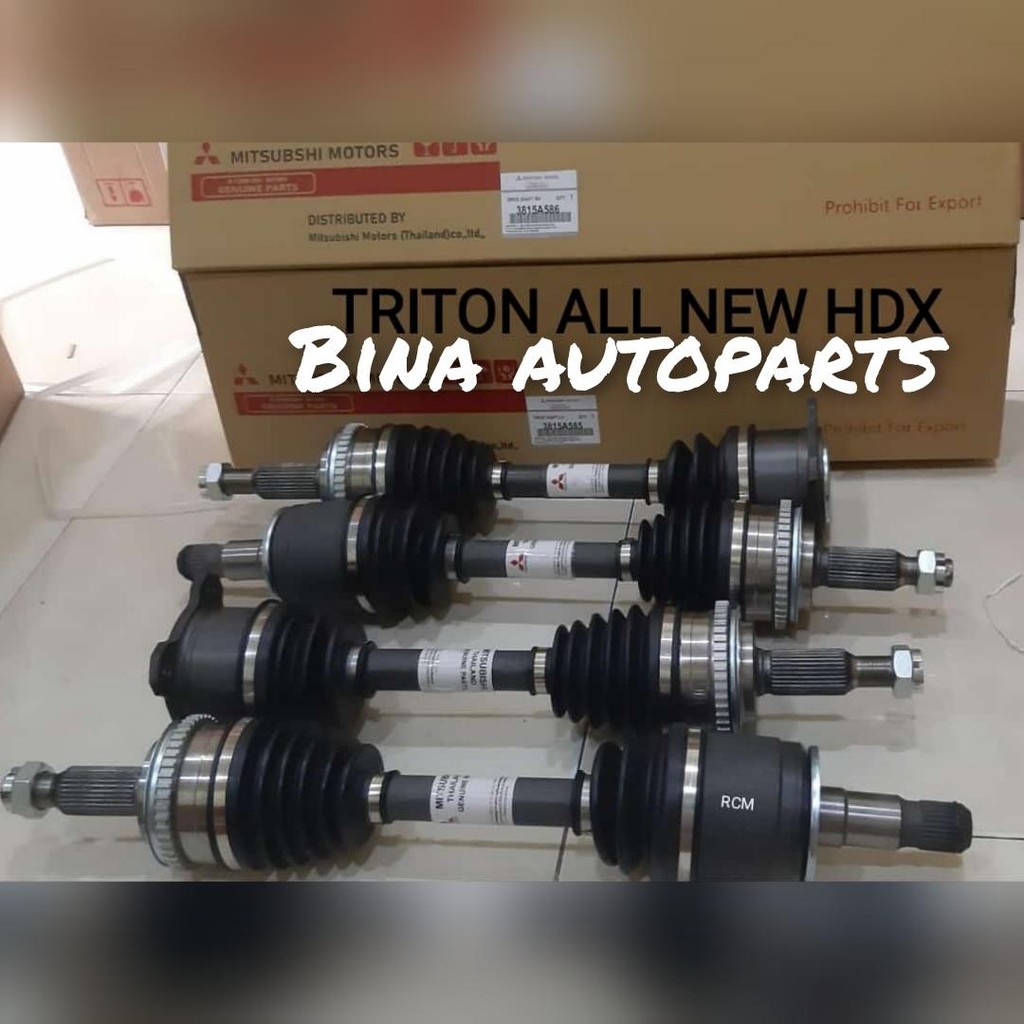Cv joint Drive shaft assy All new triton HDX (harga satuan)