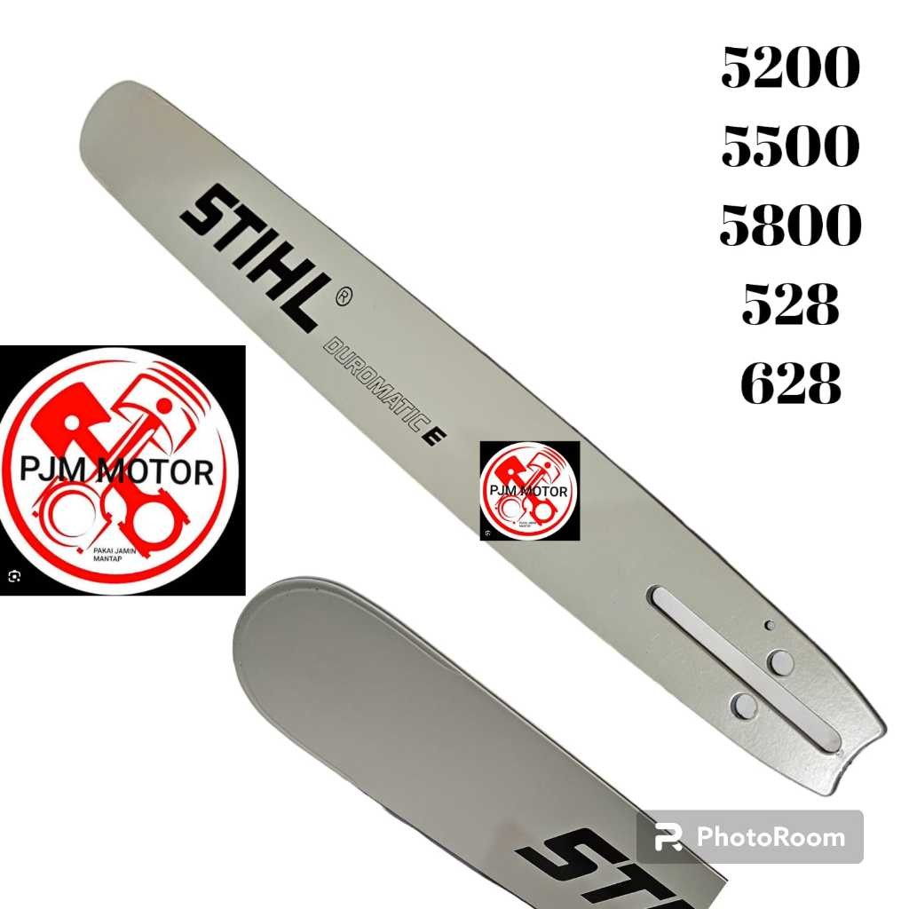 

STHIL 5200 bar parangan mesin chainsaw senso sinso mini 5500 5800 528 628 22 inch amplas