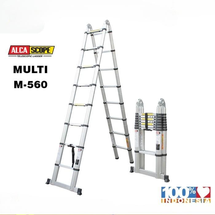 TANGGA TELESCOPIC ALCA SCOPE MULTI 560 (5,6m)