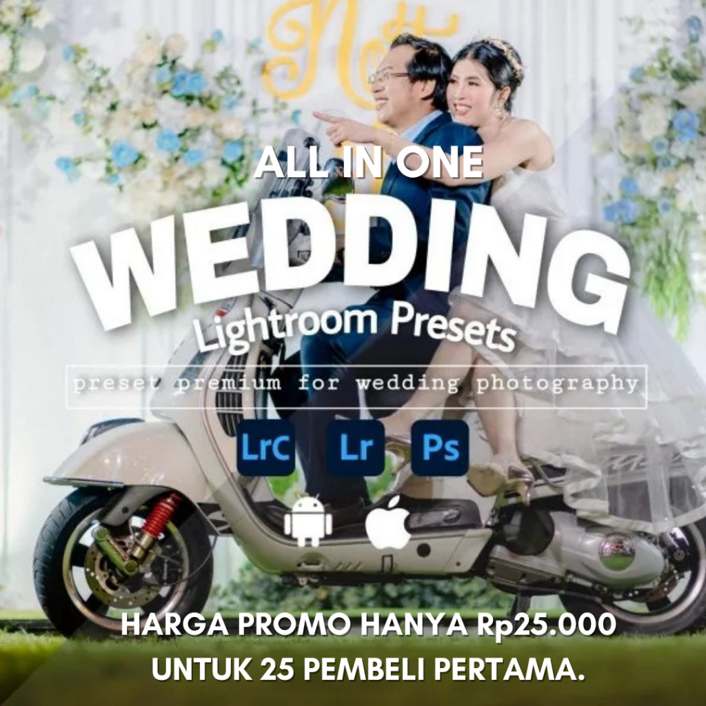 Presets Wedding Lightroom - All IN ONE - Support Android - IOS - Desktop