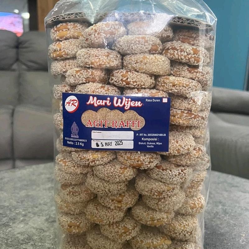 

kue mari wijen Cookies Biskuit Kering