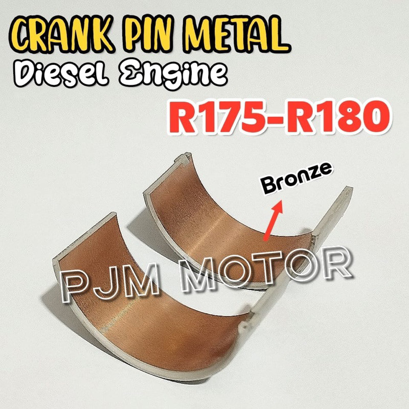 

R175 Bronze Cpm crank pin metal bantalan matalan mesin diesel pengerak R180 7pk 8pk amplas