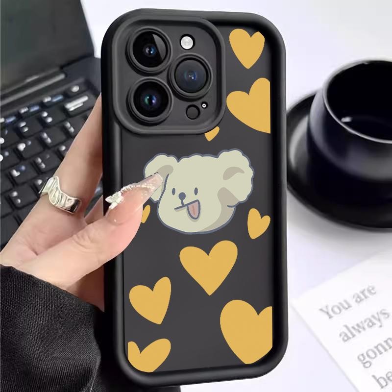 Case Hp For OPPO A37 A83 A39 A57 2016 A57T A73 2020 Silicone Simple Care Bear Full Lens Cover Phone 