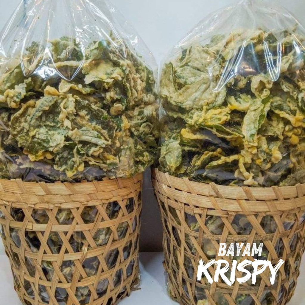 

BESTSELLER kripik bayam 1 kg keripik bayem keripik bayam crispy keripik sayur 1kg