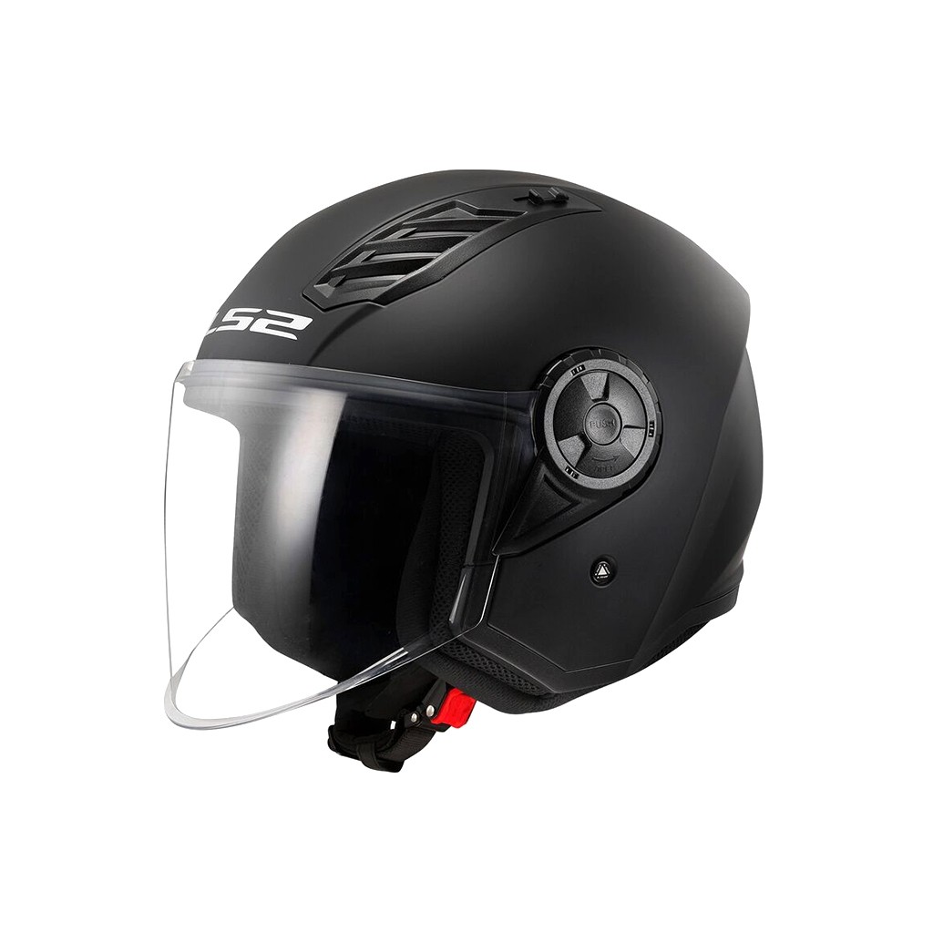 LS2 Helm OF616 Airflow II Half Face Single Visor
