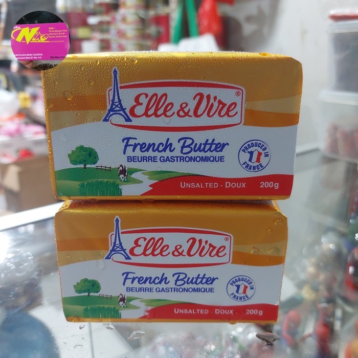 

[[PROMO]] Elle Vire unsalted butter 200gr 200gram 200grm khusus grab&gojek