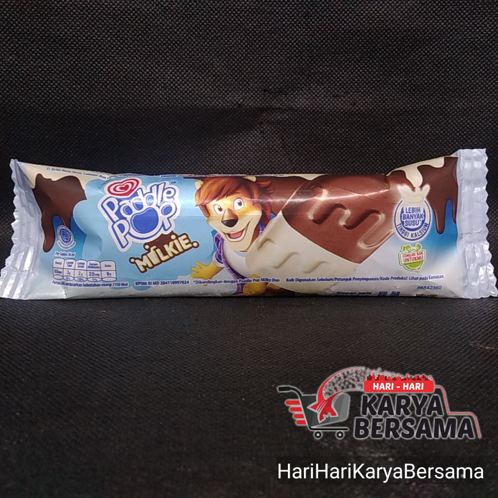 

MAKANAN BEKU ES KRIM WALL'S ICE CREAM PADDLE POP MILKIE 56ML