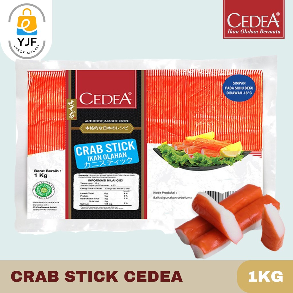 

Crab Stick Cedea Stik Kepiting [1 Kg]
