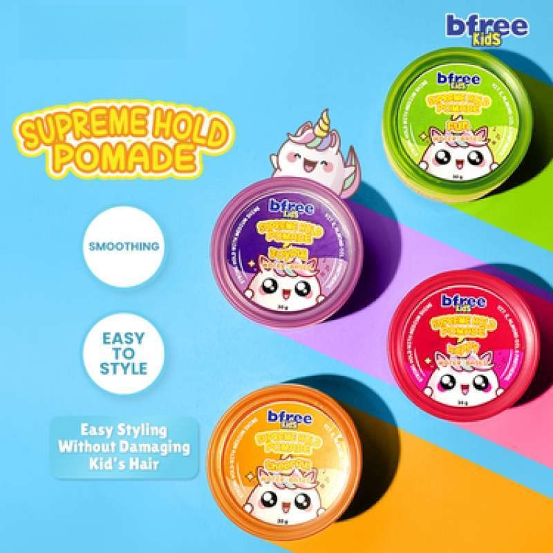 BFREE KIDS SUPREME HOLD POMADE 30gr | JOYFULL POMADE RAMBUT ANAK BFREE