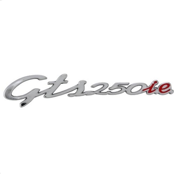 Logo Stiker Emblem GTS250IE Vespa GTS 250 ie