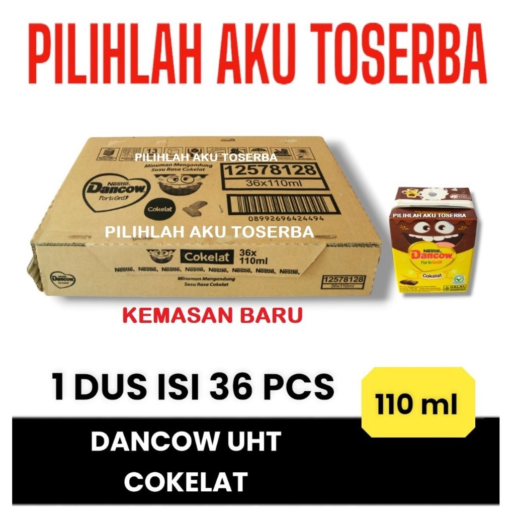 

Susu DANCOW UHT COKELAT COKLAT FortiGro - 110 ml ( 1 DUS isi 36 )