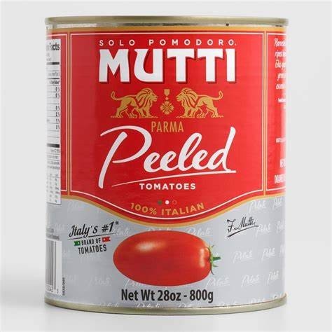 

Tomato Peeled Mutti / Whole Peeled Tomato Mutti - 2.5 Kg