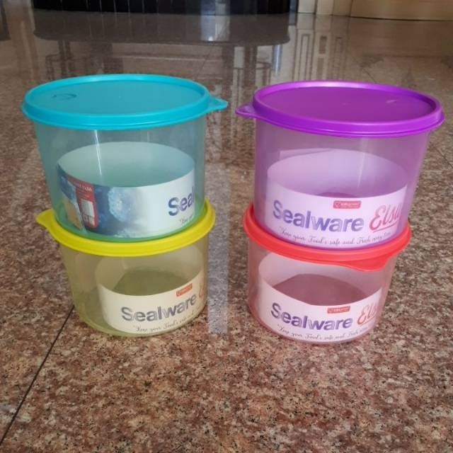 Toples Sealware Elsa 2100 ml Tempat Makanan bulat kedap udara medium