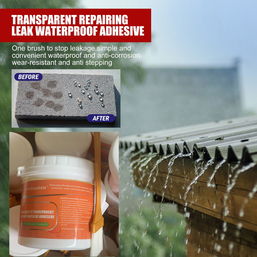 Promo Aquaproof Waterproof Glue Lem Anti Bocor Pelapis Anti Bocor Lantai Kamar Mandi Anti Bocor