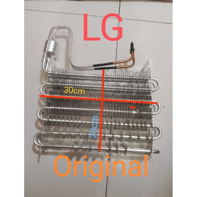 Evap kulkas LG 2 pintu Eavaporator kulkas sirip merk LG original 30×20