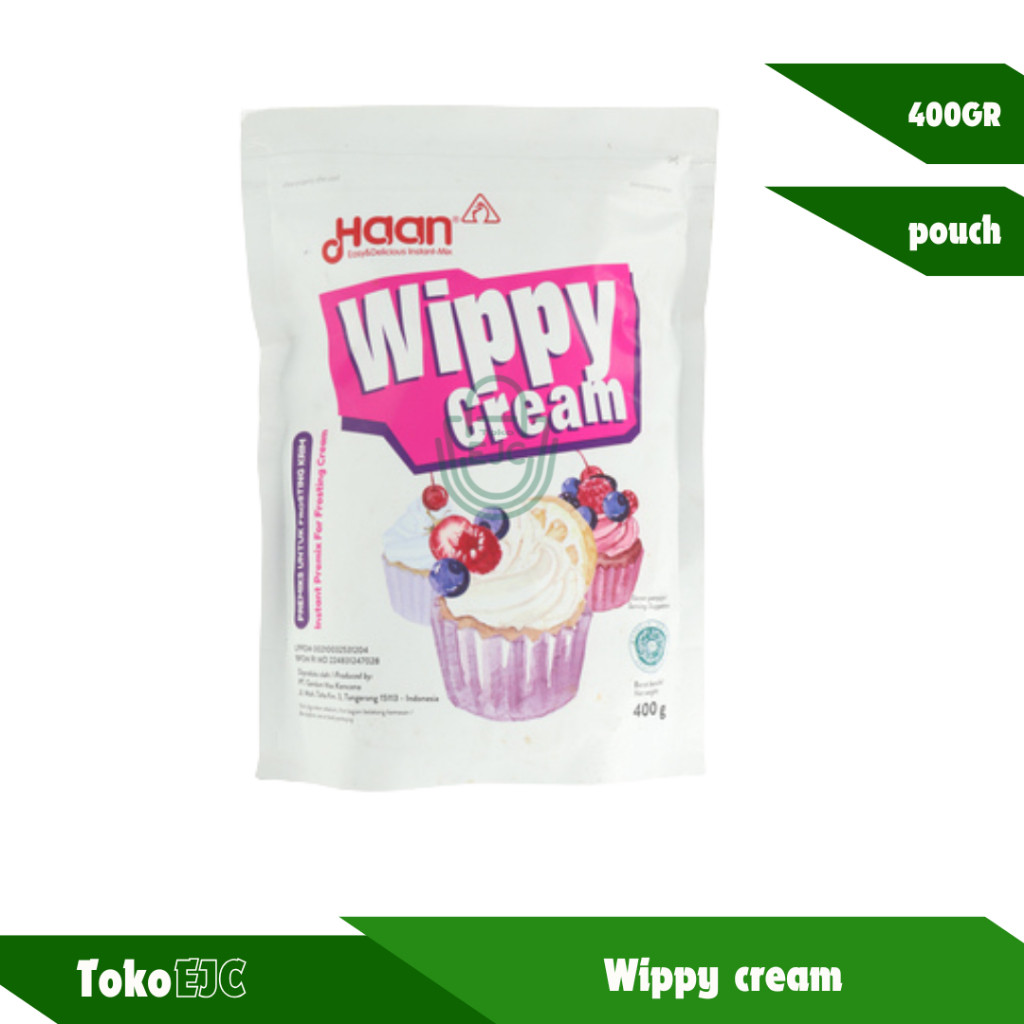 

[EJC] Haan wippy cream instant premix 400gr/pouch