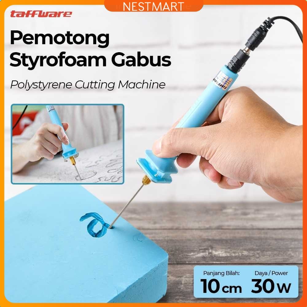 

Taffware Pemotong Styrofoam Gabus Polystyrene Cutting Machine 10cm 30W - CT10