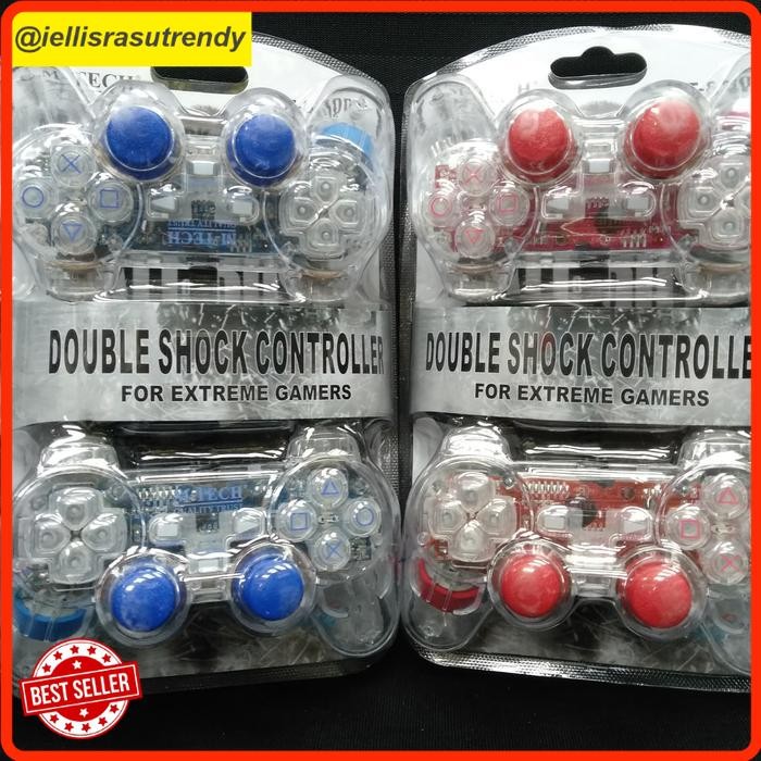JOYSTICK / STIK /GAME PAD /STICK PC LAPTOP DOUBLE TRANSPARANT