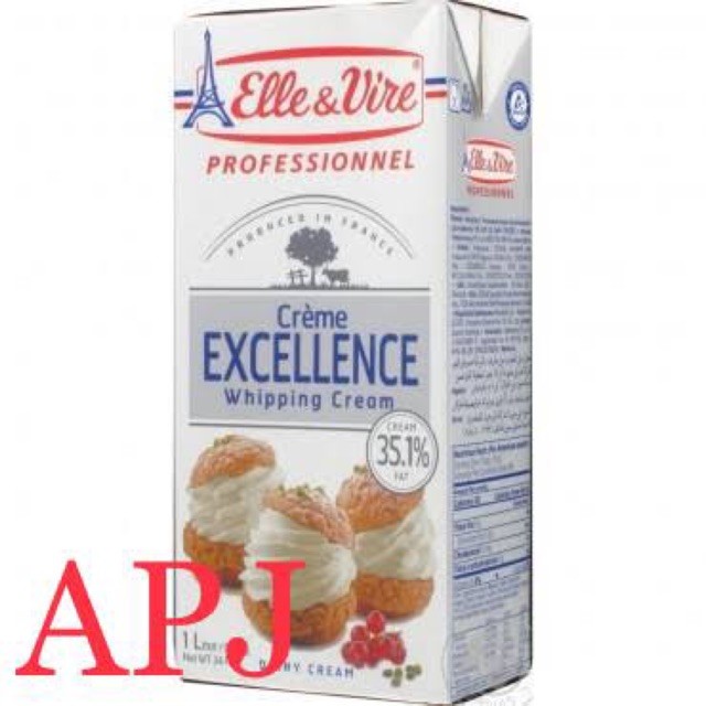 

Elle Vire Whip Cream 1liter Harga PROMO Aman