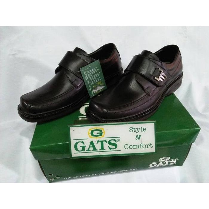 Sepatu pantopel kulit merk Gats original