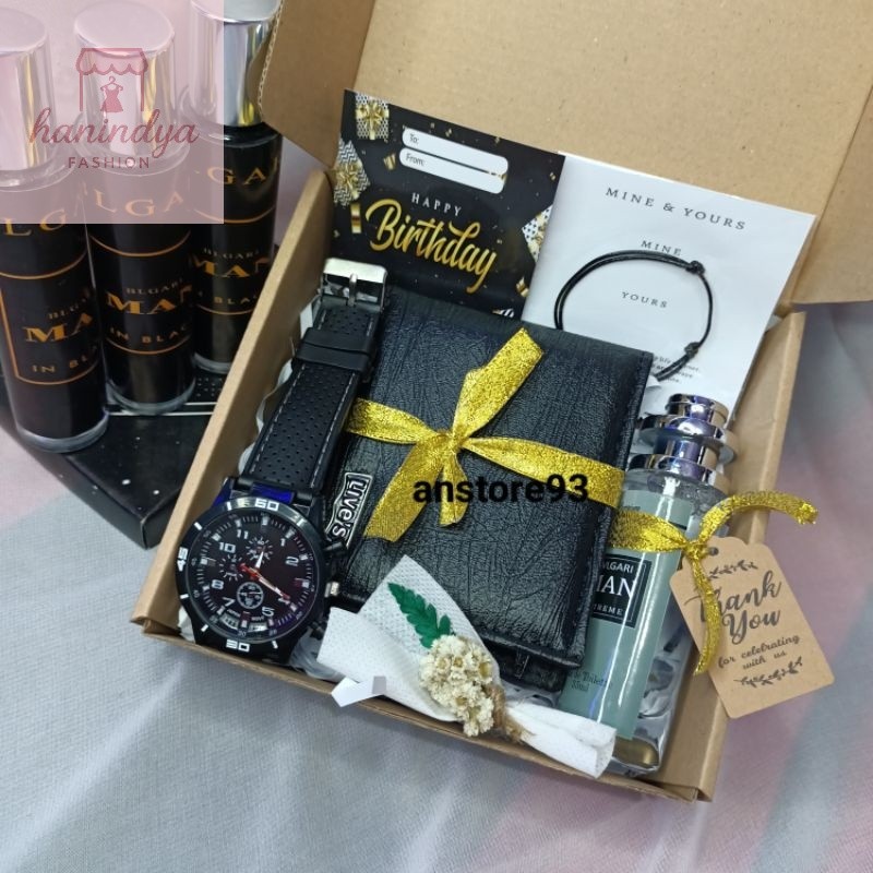 

Hampers Terbaru / Hampers cowok murah | Gift Box Cowo | Kado ulang tahun| Hampers
