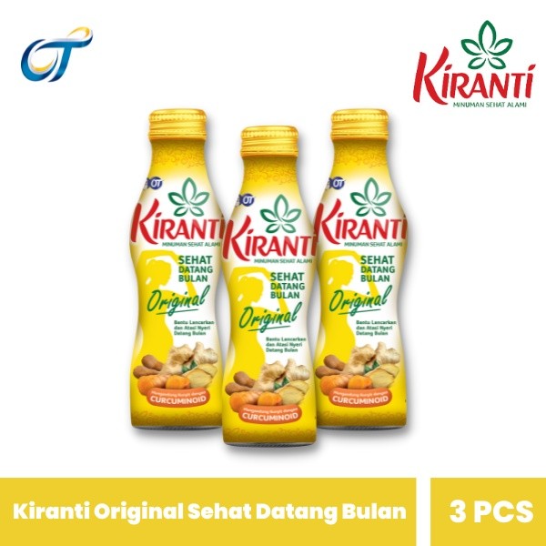

HEY DEO X KIRANTI ORIGINAL SEHAT DATANG BULAN 150ml - [ISI 3 BOTOL]