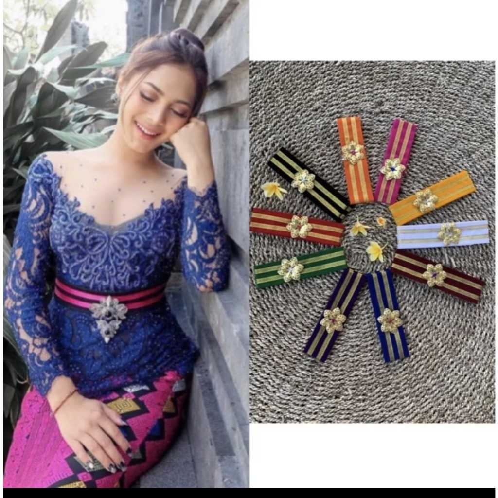 CUANFEST IKAT PINGGANG KEBAYA-SLENDANG OBI BLUDRU-OBI KEBAYA