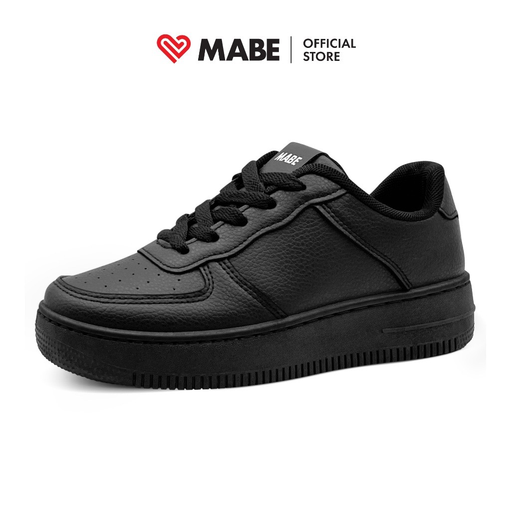 MABE Eunwoo Sepatu Sekolah Hitam Wanita Sneakers Kerja Olahraga Kets Casual Korea Shoes Black White
