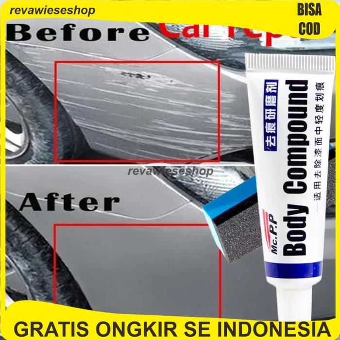 Penghilang Lecet Mobil / Motor / Helm Hilang Baret - Body Compound - BODY COMPOUND