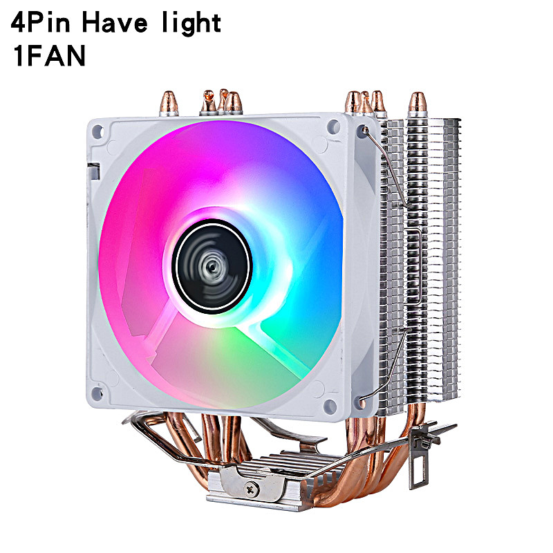 PC Air-cooled Processor 4 Heat Pipe CPU Cooling Fan Suitable For Installing LGA775 115x 1200 1700 13