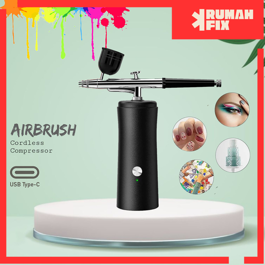 

BAETUY Airbrush Spray Gun Nail Art Body Painting 120-170kPa 800mAh - B-32