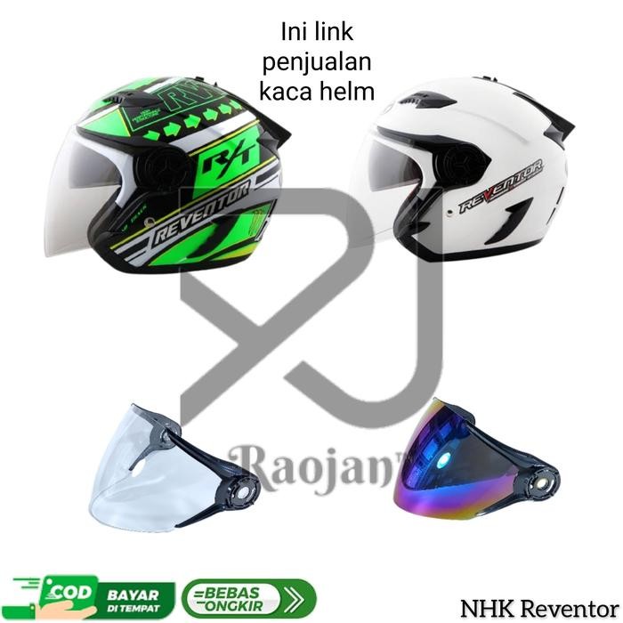Kaca helm NHK Reventor Visor helm NHK Reventor