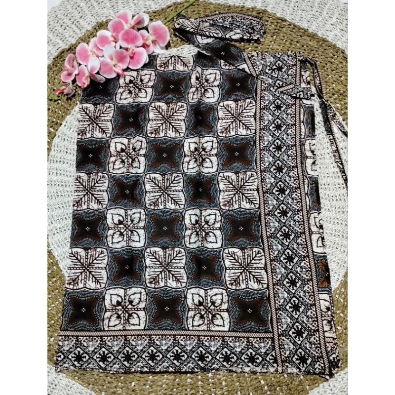 Saput Set Udeng Batik/Saput Batik Set Udeng/Udeng Batik/Saput Dewasa