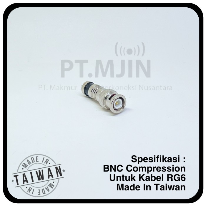 VTC88 Konektoe BNC Compression Rg6 Taiwan