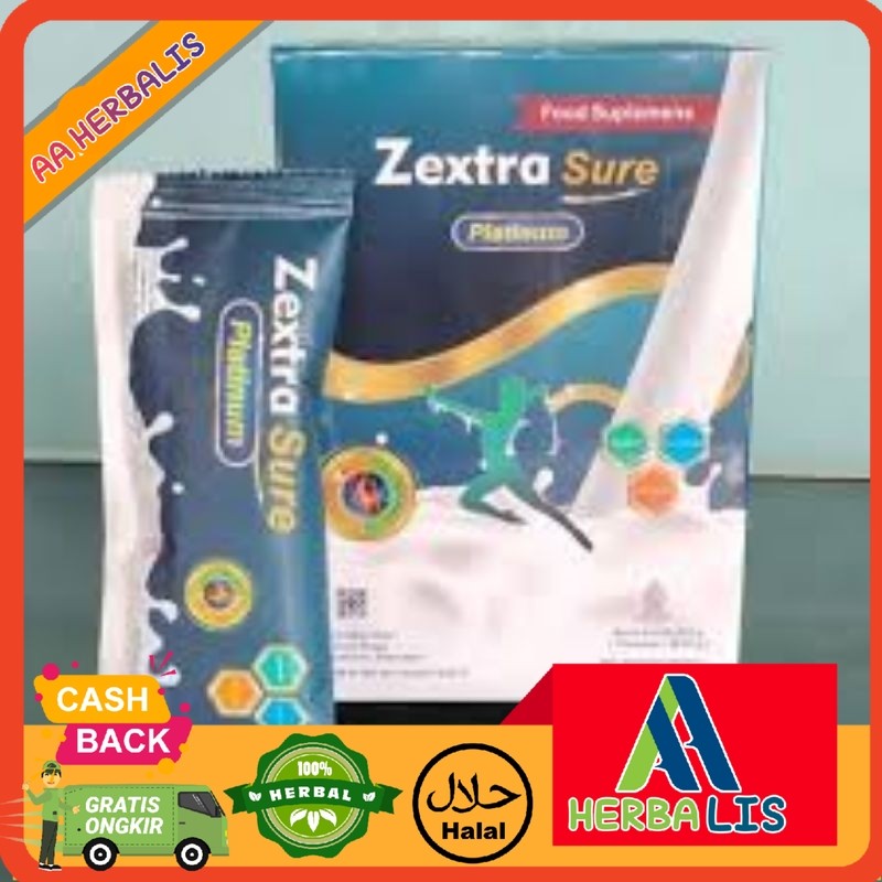 1 BOX Zextra Sure Platinum Import USA - Zextra Sure Susu Alami Atasi Masalah Tulang Sendi 1 BOX KOTA