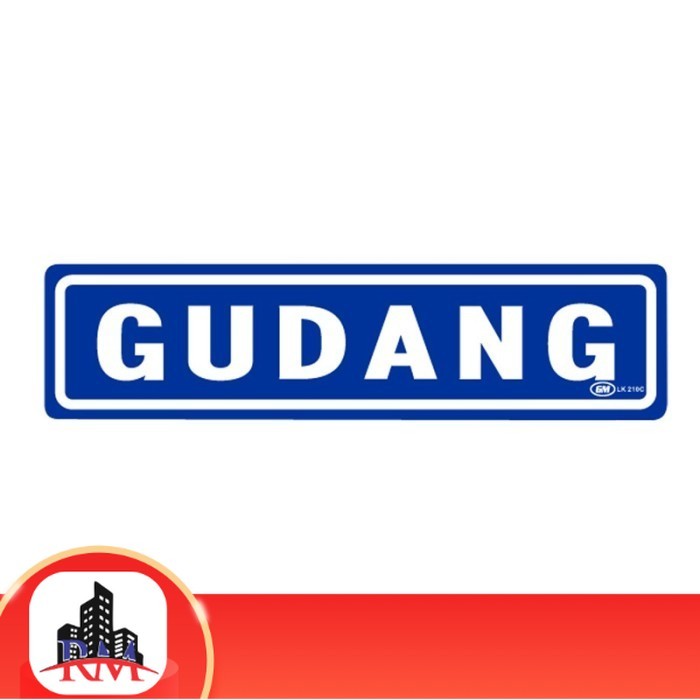 

Papan Tanda / Sign Board / Label Acrylic GUDANG LK 210 C