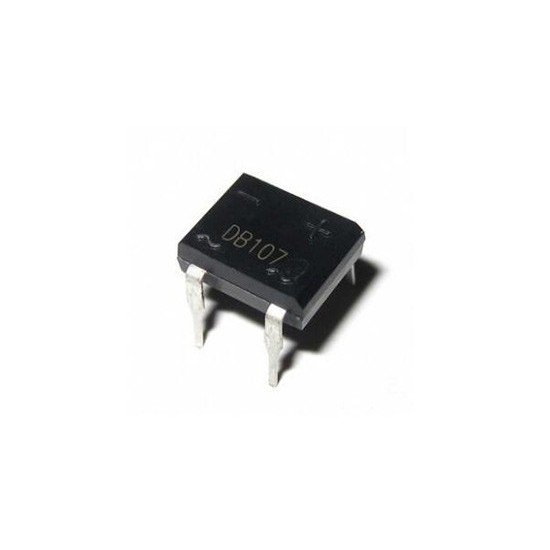 AMD99 Diode Bridge Dioda DB107 DB107S 1000V 1A Single Phase RectifierR - DB107(DIP)